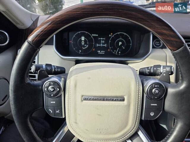 Черный Ленд Ровер Рендж Ровер, объемом двигателя 3 л и пробегом 161 тыс. км за 28000 $, фото 8 на Automoto.ua