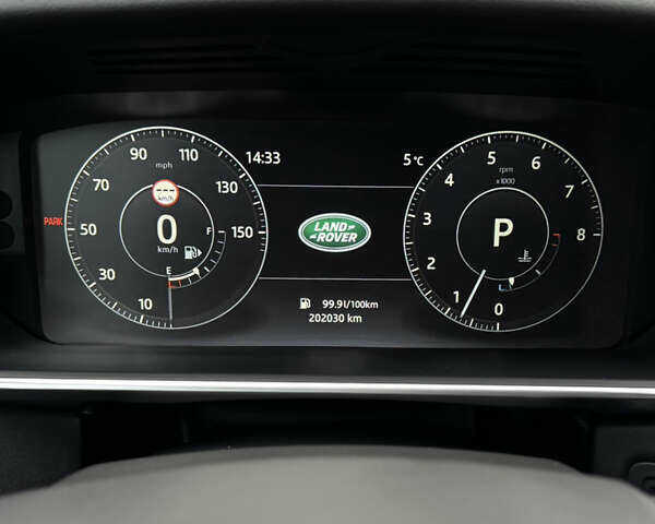 Черный Ленд Ровер Рендж Ровер, объемом двигателя 3 л и пробегом 202 тыс. км за 35000 $, фото 13 на Automoto.ua