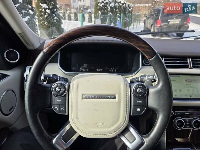 Черный Ленд Ровер Рендж Ровер, объемом двигателя 3 л и пробегом 161 тыс. км за 28000 $, фото 11 на Automoto.ua