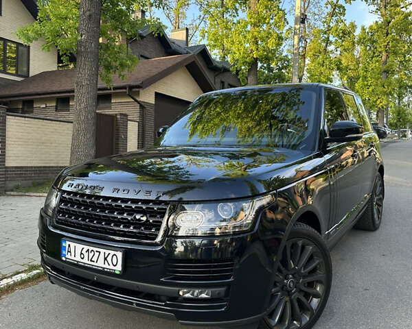Чорний Ленд Ровер Рендж Ровер, об'ємом двигуна 4.37 л та пробігом 128 тис. км за 55000 $, фото 1 на Automoto.ua