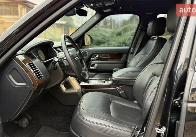Чорний Ленд Ровер Рендж Ровер, об'ємом двигуна 5 л та пробігом 103 тис. км за 62000 $, фото 18 на Automoto.ua