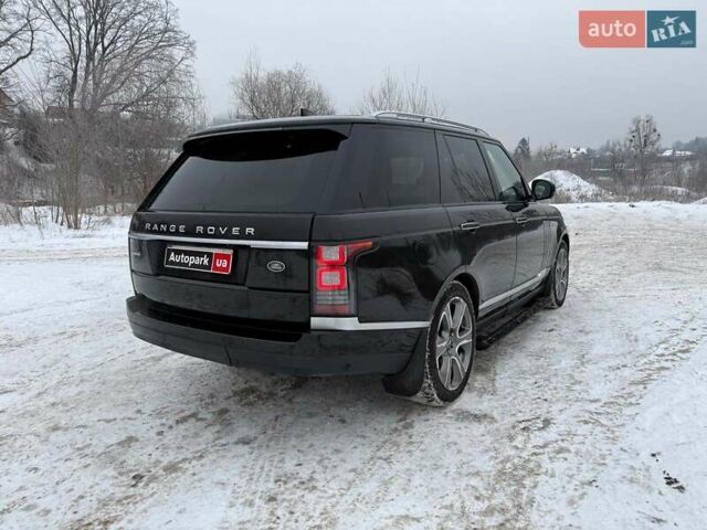 Чорний Ленд Ровер Рендж Ровер, об'ємом двигуна 4.4 л та пробігом 168 тис. км за 52940 $, фото 6 на Automoto.ua