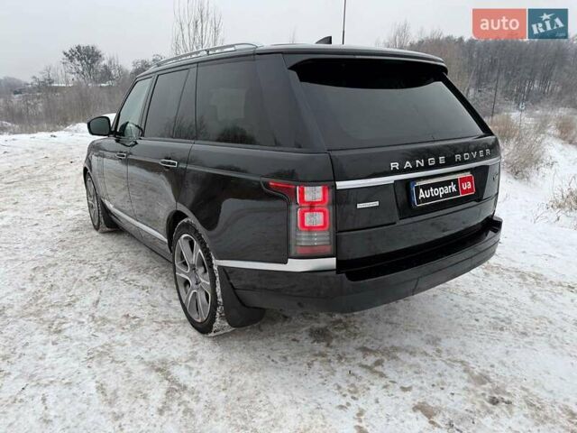 Чорний Ленд Ровер Рендж Ровер, об'ємом двигуна 4.4 л та пробігом 168 тис. км за 52940 $, фото 8 на Automoto.ua