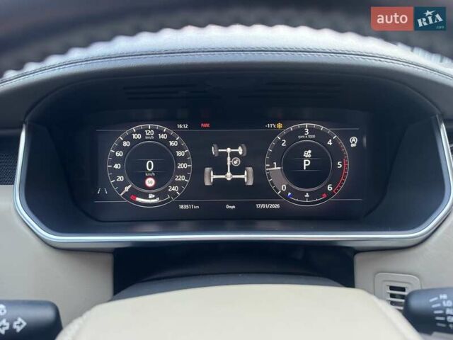 Чорний Ленд Ровер Рендж Ровер, об'ємом двигуна 2.99 л та пробігом 183 тис. км за 53900 $, фото 90 на Automoto.ua