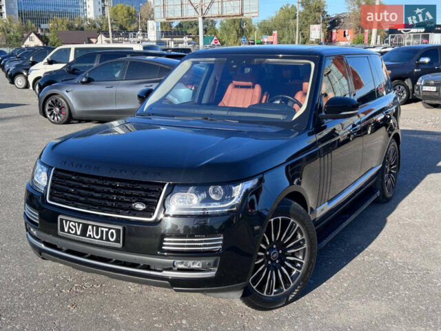 Чорний Ленд Ровер Рендж Ровер, об'ємом двигуна 4.37 л та пробігом 150 тис. км за 48888 $, фото 47 на Automoto.ua