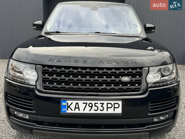 Черный Ленд Ровер Рендж Ровер, объемом двигателя 3 л и пробегом 202 тыс. км за 35000 $, фото 3 на Automoto.ua