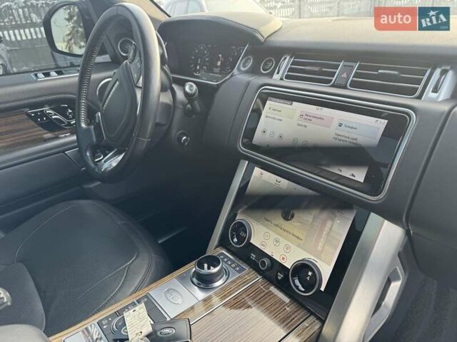 Чорний Ленд Ровер Рендж Ровер, об'ємом двигуна 5 л та пробігом 194 тис. км за 58000 $, фото 38 на Automoto.ua