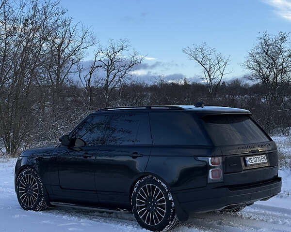 Черный Ленд Ровер Рендж Ровер, объемом двигателя 4.37 л и пробегом 155 тыс. км за 67000 $, фото 2 на Automoto.ua