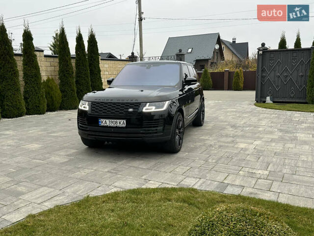 Черный Ленд Ровер Рендж Ровер, объемом двигателя 4.4 л и пробегом 193 тыс. км за 62000 $, фото 5 на Automoto.ua
