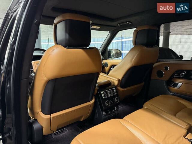 Черный Ленд Ровер Рендж Ровер, объемом двигателя 5 л и пробегом 78 тыс. км за 81500 $, фото 19 на Automoto.ua