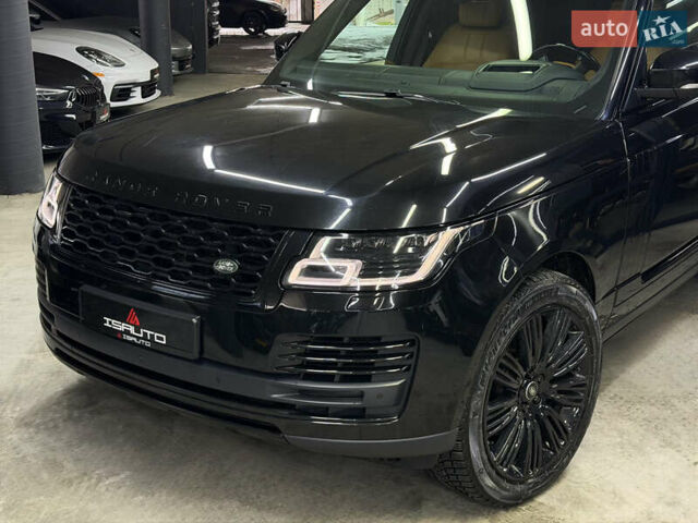 Черный Ленд Ровер Рендж Ровер, объемом двигателя 5 л и пробегом 78 тыс. км за 81500 $, фото 7 на Automoto.ua
