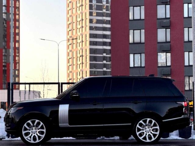 Черный Ленд Ровер Рендж Ровер, объемом двигателя 5 л и пробегом 48 тыс. км за 59900 $, фото 6 на Automoto.ua