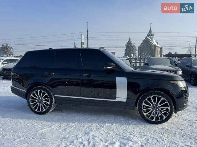 Чорний Ленд Ровер Рендж Ровер, об'ємом двигуна 5 л та пробігом 194 тис. км за 58000 $, фото 87 на Automoto.ua