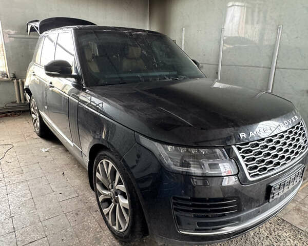 Черный Ленд Ровер Рендж Ровер, объемом двигателя 4.4 л и пробегом 103 тыс. км за 42000 $, фото 1 на Automoto.ua