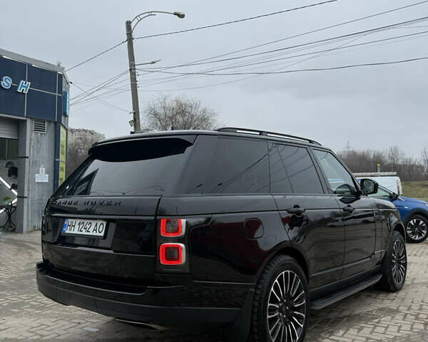 Черный Ленд Ровер Рендж Ровер, объемом двигателя 4.37 л и пробегом 161 тыс. км за 70990 $, фото 1 на Automoto.ua