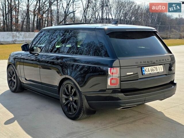 Чорний Ленд Ровер Рендж Ровер, об'ємом двигуна 4.37 л та пробігом 154 тис. км за 69999 $, фото 16 на Automoto.ua
