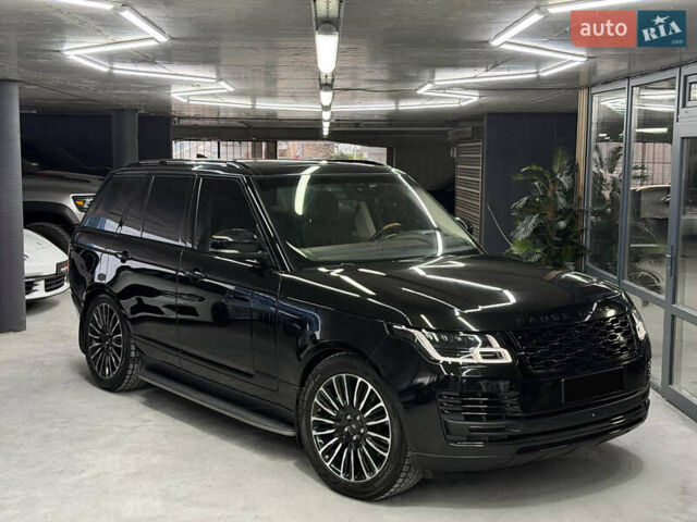Чорний Ленд Ровер Рендж Ровер, об'ємом двигуна 4.37 л та пробігом 155 тис. км за 59000 $, фото 4 на Automoto.ua