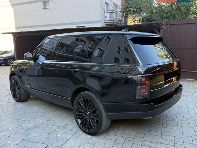 Черный Ленд Ровер Рендж Ровер, объемом двигателя 5 л и пробегом 95 тыс. км за 54000 $, фото 2 на Automoto.ua