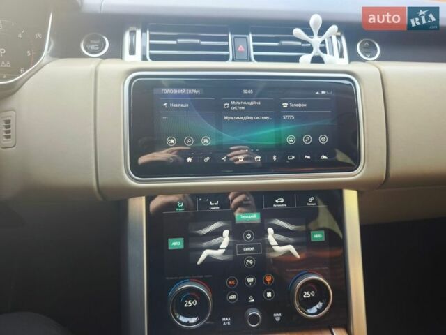 Чорний Ленд Ровер Рендж Ровер, об'ємом двигуна 2.99 л та пробігом 128 тис. км за 54500 $, фото 11 на Automoto.ua