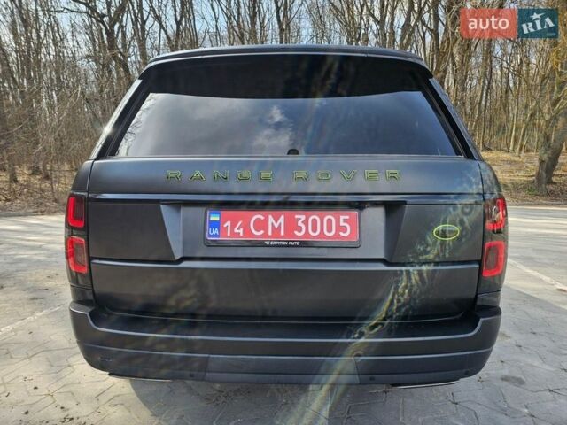 Черный Ленд Ровер Рендж Ровер, объемом двигателя 3 л и пробегом 158 тыс. км за 48500 $, фото 11 на Automoto.ua