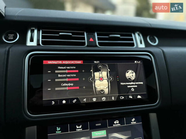 Черный Ленд Ровер Рендж Ровер, объемом двигателя 2.99 л и пробегом 189 тыс. км за 49499 $, фото 46 на Automoto.ua