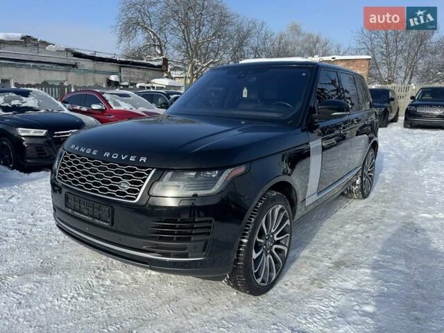 Чорний Ленд Ровер Рендж Ровер, об'ємом двигуна 5 л та пробігом 194 тис. км за 58000 $, фото 94 на Automoto.ua
