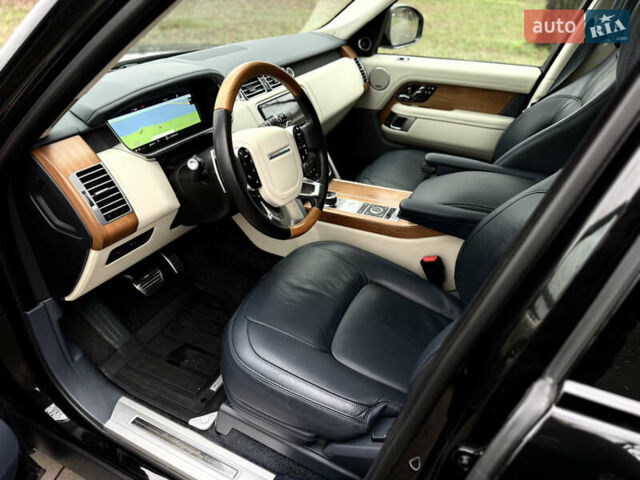 Черный Ленд Ровер Рендж Ровер, объемом двигателя 4.37 л и пробегом 81 тыс. км за 70000 $, фото 29 на Automoto.ua