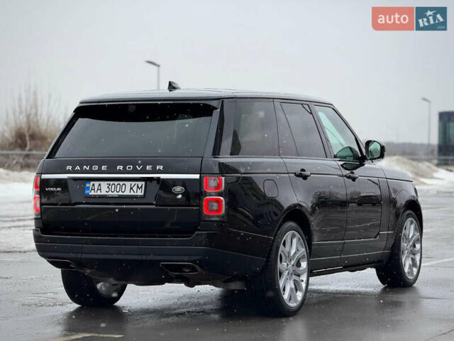 Чорний Ленд Ровер Рендж Ровер, об'ємом двигуна 2.99 л та пробігом 132 тис. км за 52900 $, фото 9 на Automoto.ua