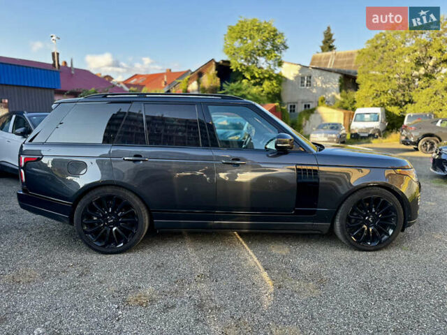 Черный Ленд Ровер Рендж Ровер, объемом двигателя 2.99 л и пробегом 136 тыс. км за 53999 $, фото 7 на Automoto.ua