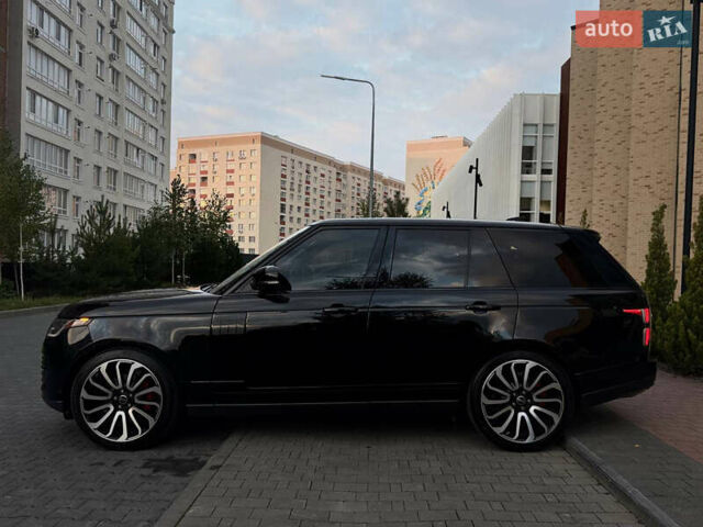 Черный Ленд Ровер Рендж Ровер, объемом двигателя 2.99 л и пробегом 124 тыс. км за 59900 $, фото 7 на Automoto.ua