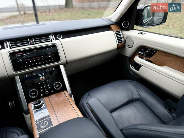 Черный Ленд Ровер Рендж Ровер, объемом двигателя 4.37 л и пробегом 81 тыс. км за 68000 $, фото 40 на Automoto.ua