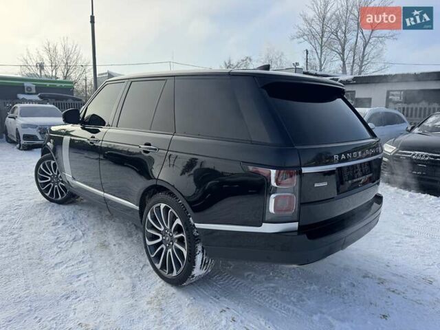 Чорний Ленд Ровер Рендж Ровер, об'ємом двигуна 5 л та пробігом 194 тис. км за 58000 $, фото 22 на Automoto.ua