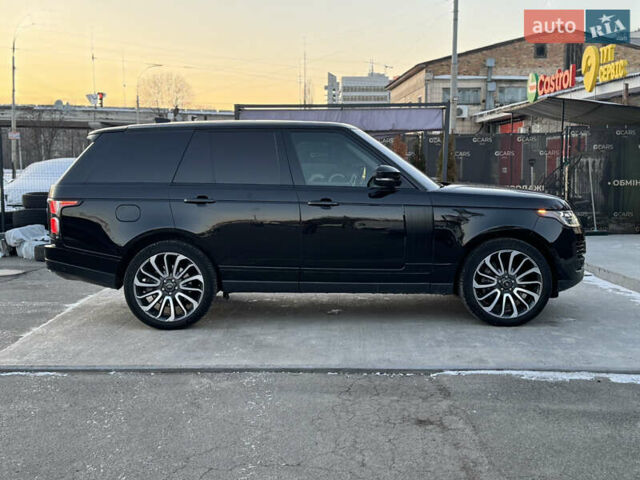 Черный Ленд Ровер Рендж Ровер, объемом двигателя 3 л и пробегом 136 тыс. км за 52000 $, фото 2 на Automoto.ua