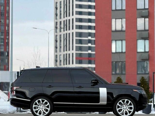 Черный Ленд Ровер Рендж Ровер, объемом двигателя 5 л и пробегом 48 тыс. км за 59900 $, фото 7 на Automoto.ua
