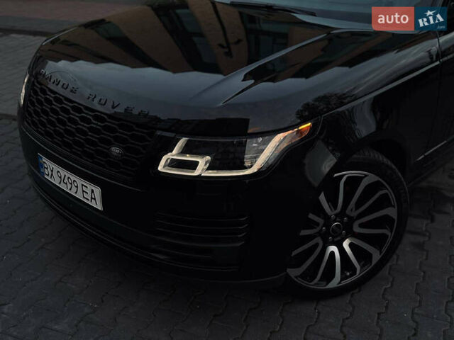 Черный Ленд Ровер Рендж Ровер, объемом двигателя 2.99 л и пробегом 124 тыс. км за 59900 $, фото 6 на Automoto.ua