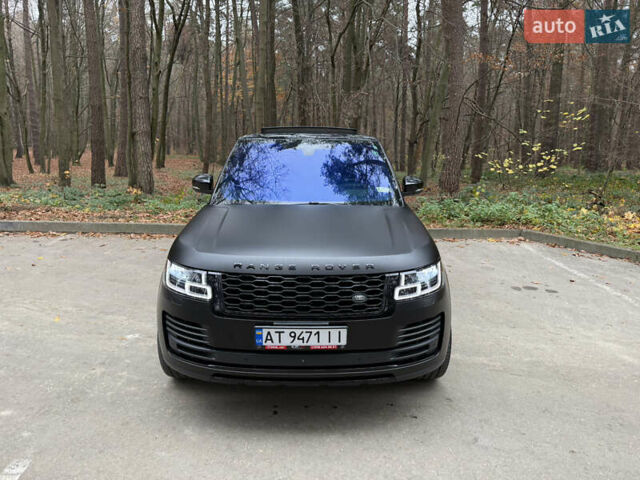 Черный Ленд Ровер Рендж Ровер, объемом двигателя 3 л и пробегом 117 тыс. км за 59500 $, фото 4 на Automoto.ua
