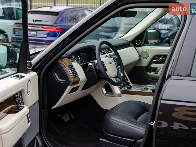 Чорний Ленд Ровер Рендж Ровер, об'ємом двигуна 2.99 л та пробігом 127 тис. км за 57000 $, фото 19 на Automoto.ua