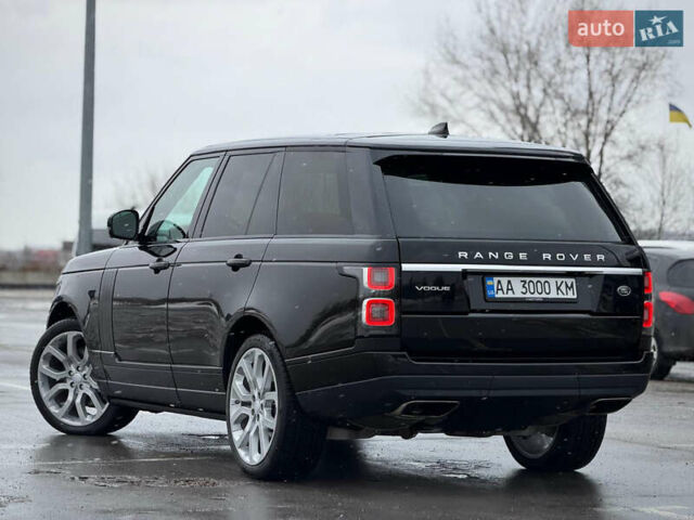 Чорний Ленд Ровер Рендж Ровер, об'ємом двигуна 2.99 л та пробігом 132 тис. км за 52900 $, фото 27 на Automoto.ua