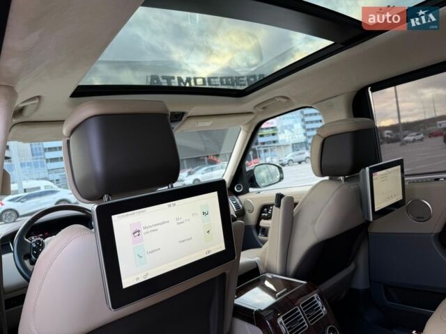 Черный Ленд Ровер Рендж Ровер, объемом двигателя 5 л и пробегом 161 тыс. км за 58500 $, фото 42 на Automoto.ua