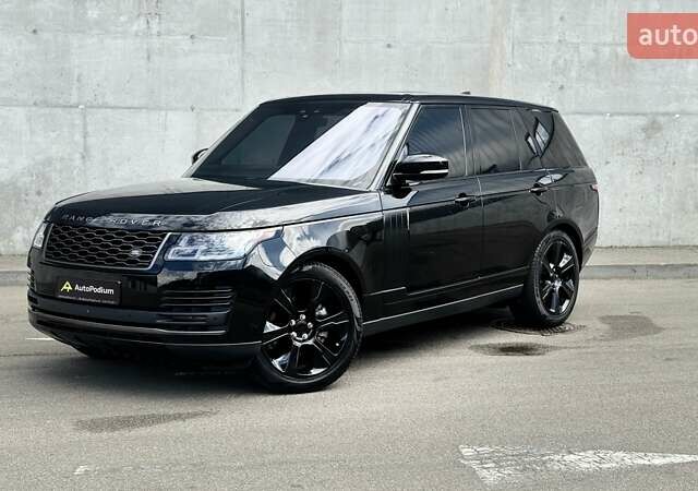 Ленд Ровер Рендж Ровер 2018 в Киеве на Automoto.ua Черный Ленд Ровер Рендж Ровер, объемом двигателя 3 л и пробегом 48 тыс. км за 50999 $, фото 11 на Automoto.ua