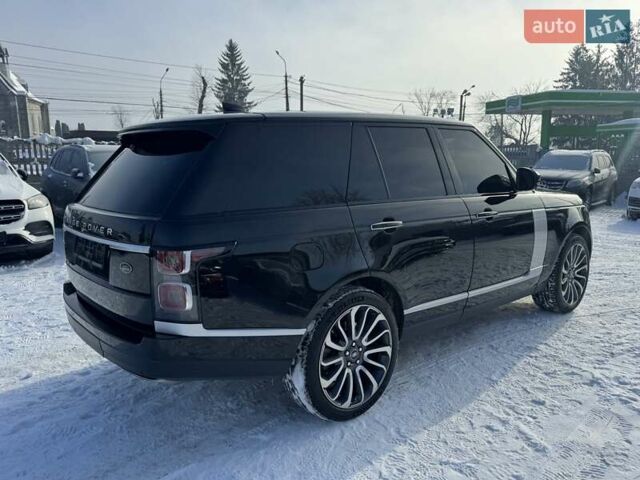 Чорний Ленд Ровер Рендж Ровер, об'ємом двигуна 5 л та пробігом 194 тис. км за 58000 $, фото 83 на Automoto.ua