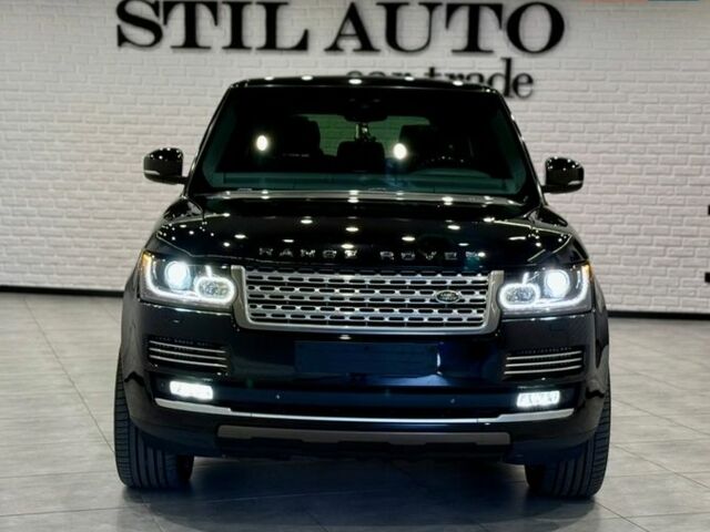 Черный Ленд Ровер Рендж Ровер, объемом двигателя 4.37 л и пробегом 3 тыс. км за 69999 $, фото 14 на Automoto.ua