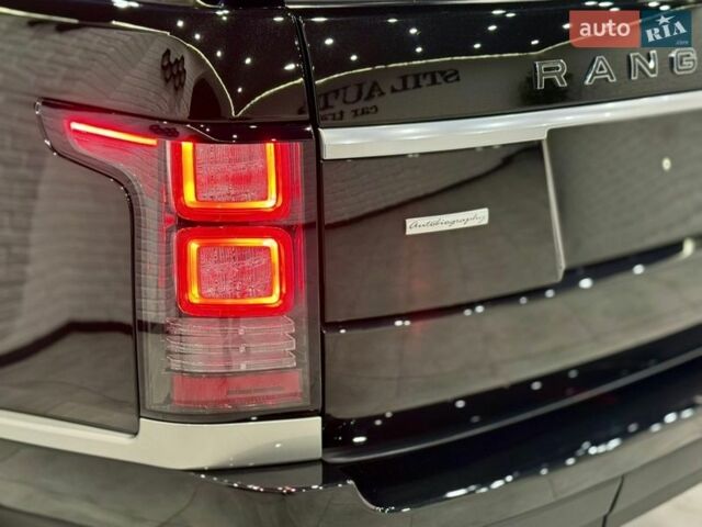 Черный Ленд Ровер Рендж Ровер, объемом двигателя 4.37 л и пробегом 3 тыс. км за 69999 $, фото 3 на Automoto.ua