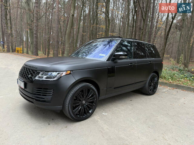 Черный Ленд Ровер Рендж Ровер, объемом двигателя 3 л и пробегом 117 тыс. км за 59500 $, фото 5 на Automoto.ua