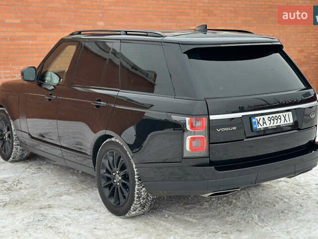 Черный Ленд Ровер Рендж Ровер, объемом двигателя 2.99 л и пробегом 122 тыс. км за 63000 $, фото 5 на Automoto.ua
