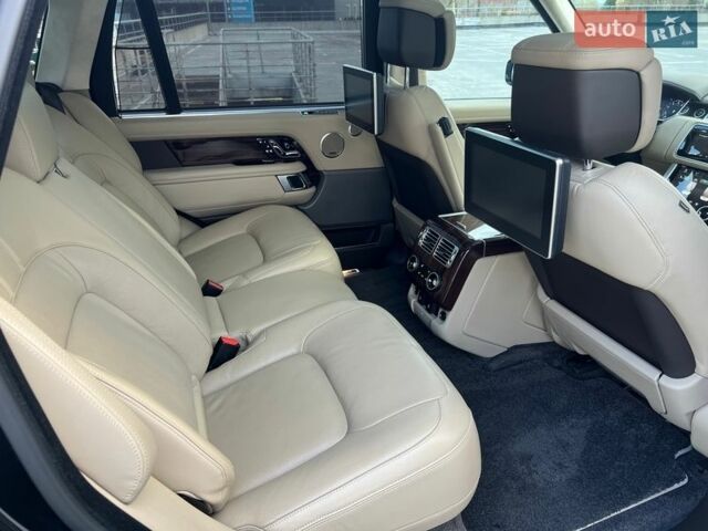 Черный Ленд Ровер Рендж Ровер, объемом двигателя 5 л и пробегом 161 тыс. км за 58500 $, фото 28 на Automoto.ua