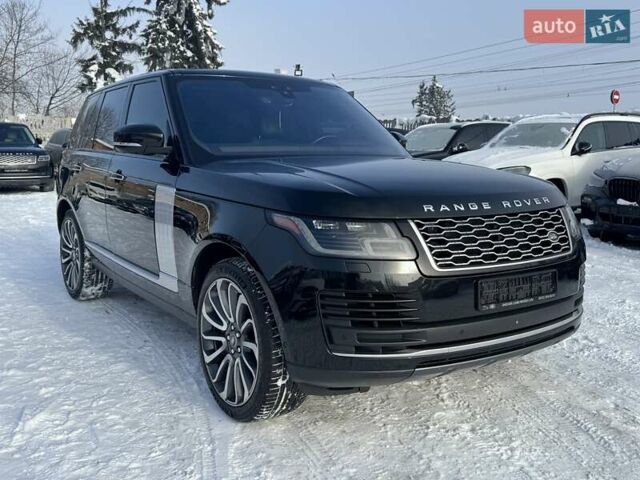 Чорний Ленд Ровер Рендж Ровер, об'ємом двигуна 5 л та пробігом 194 тис. км за 58000 $, фото 59 на Automoto.ua