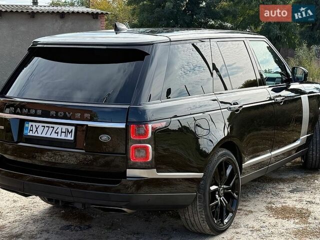 Чорний Ленд Ровер Рендж Ровер, об'ємом двигуна 5 л та пробігом 142 тис. км за 49450 $, фото 3 на Automoto.ua