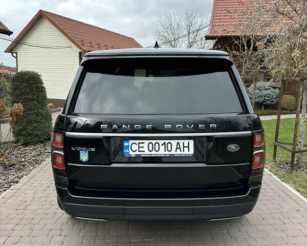 Чорний Ленд Ровер Рендж Ровер, об'ємом двигуна 4.37 л та пробігом 130 тис. км за 73500 $, фото 3 на Automoto.ua