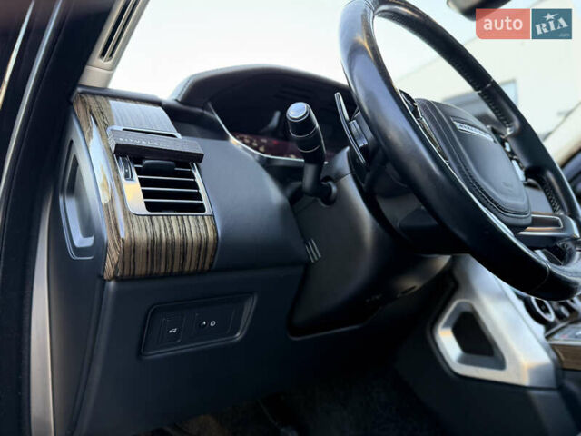 Черный Ленд Ровер Рендж Ровер, объемом двигателя 2.99 л и пробегом 174 тыс. км за 50990 $, фото 31 на Automoto.ua